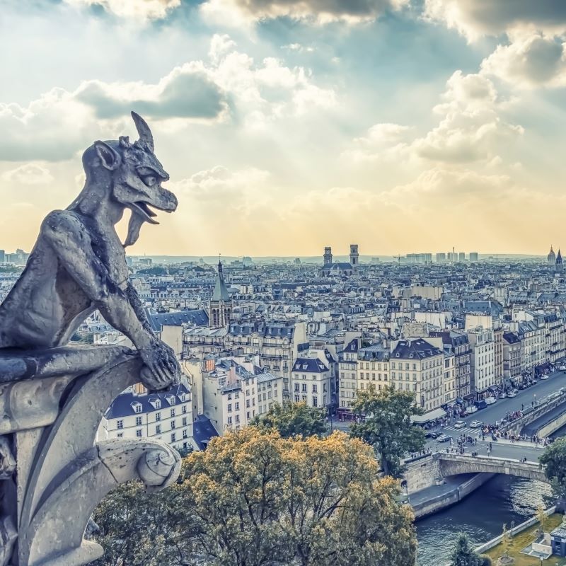 Chimera at Notre Dame cathedral