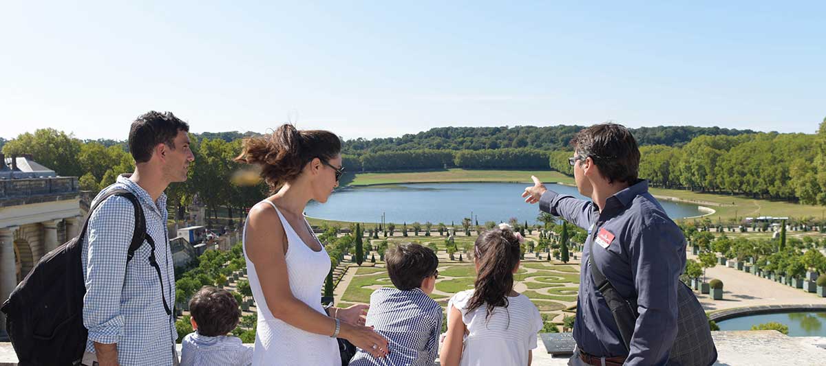 Versailles Map of the gardens & parc