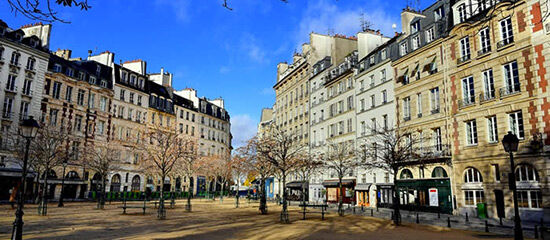 beautiful square dauphine Paris